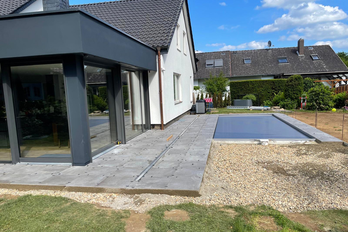 Wie entsteht ein FertigbeckenPool?